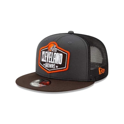 Sapca New Era Cleveland Browns NFL NFL Draft 9FIFTY Snapback - Gri